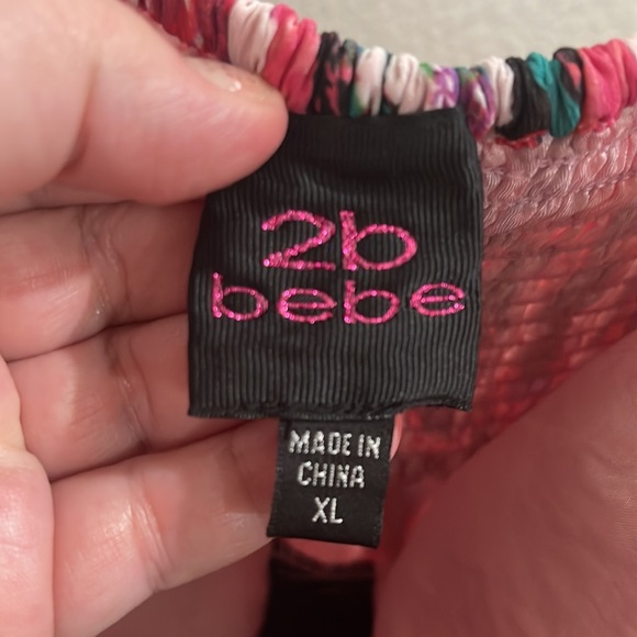 2B Bebe Mini Dress NWOT - Picture 2 of 2